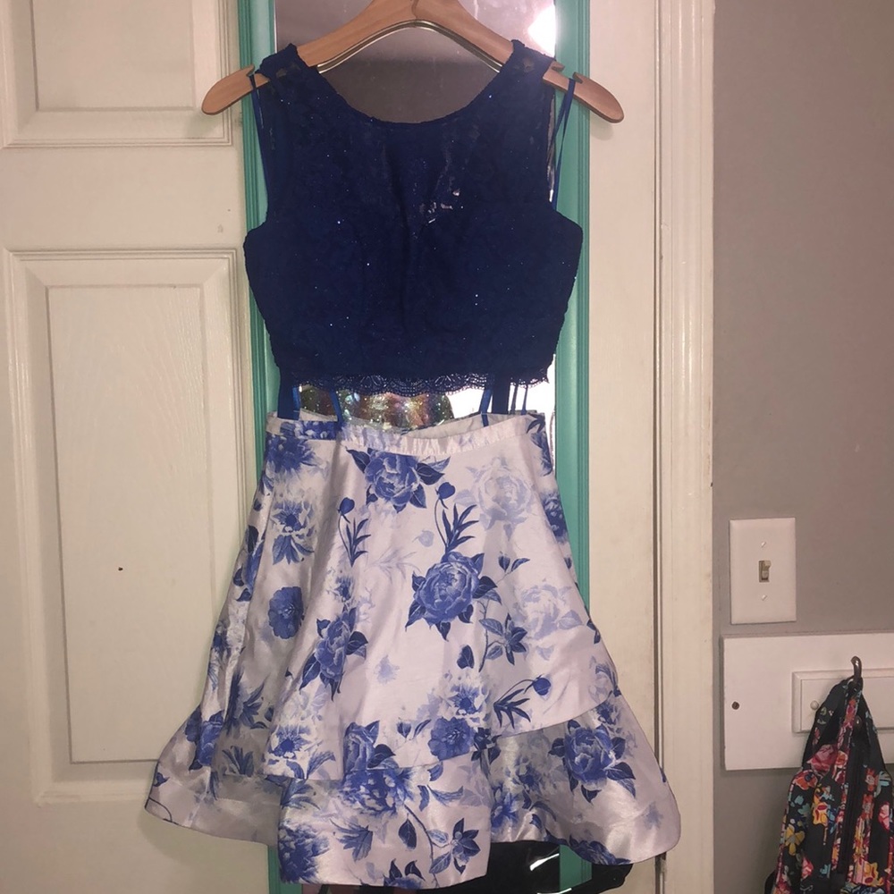 Sequin Hearts formal dress
